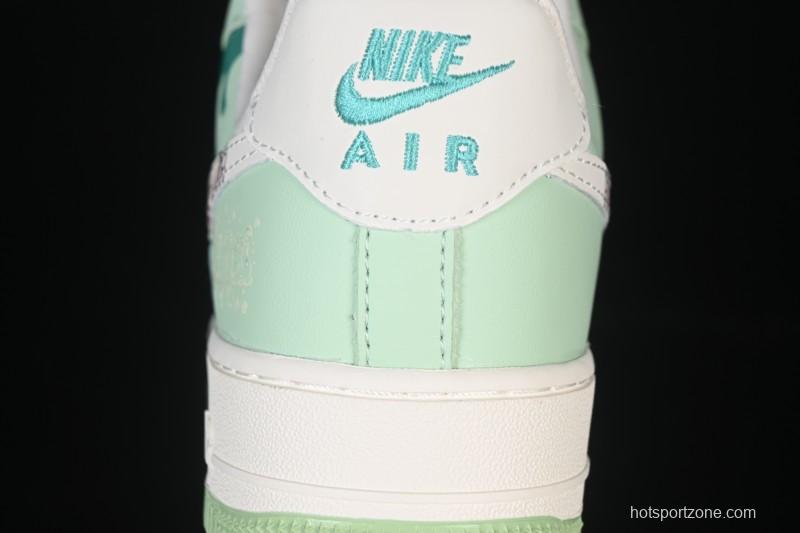 Nike Air Force 1'07 Low Casual Sneakers with Full-Length Air Cushion - KB1688-007