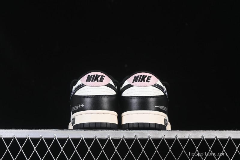 Nike SB Dunk Low Custom Strap Low-Top Casual Skate Shoes - DD1391-100