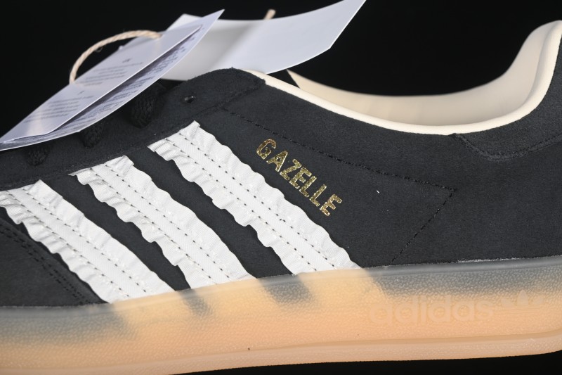 Adidas Originals Gazelle Indoor Retro Casual Slip-Resistant Wear-Resistant Low-Top Skate Shoes - JS1412