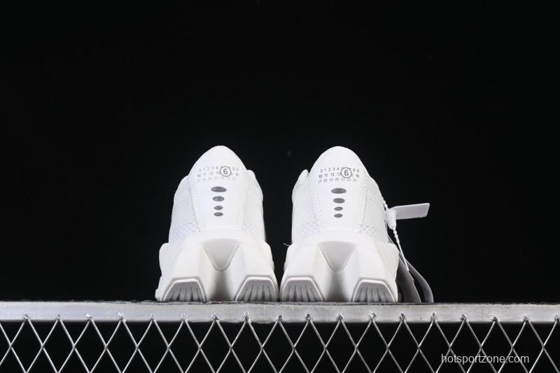 Maison Margiela MM6 x Salomon Spectur Low-Top Lace-Up Casual Lifestyle Shoes in White - AJE5