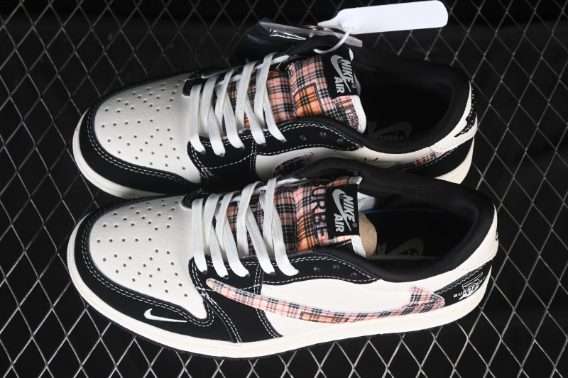 Nike Travis Scott x Fragment Design x Air Jordan 1 Low OG SP AJ1 Low-top Casual Sneakers - XS2025-048