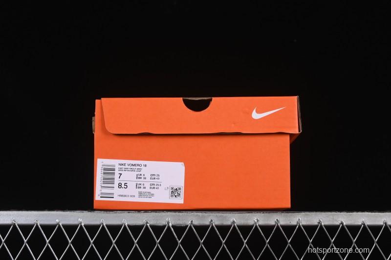 Nike Air Zoom Vomero 18 Cushioned Running Shoes - HM6803-009