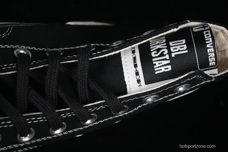 Rick Owens Drkshdw Converse Chuck 70 High Top Platform Casual Canvas Shoes - A06754C