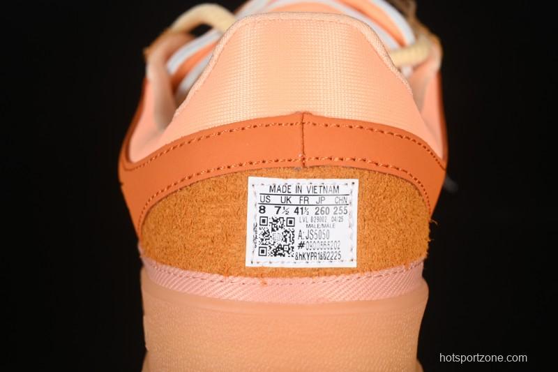 Adidas Bad Bunny x Adidas Gazelle Indoor Retro Casual Slip-Resistant Wear-Resistant Low-Top Sneakers - JS5050