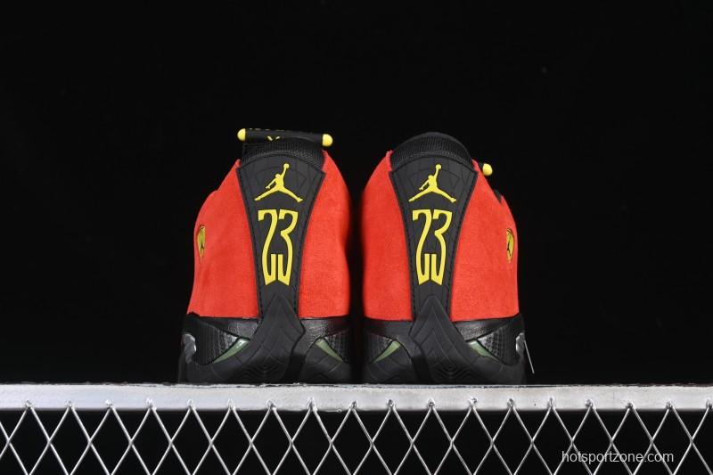 Nike Air Jordan 14 Retro Ferrari Red Performance Basketball Shoes - IF5015-600