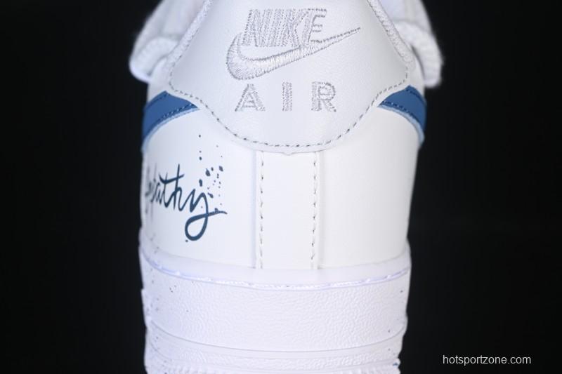 Nike Air Force 1'07 Low Graffiti Retro Low-Top Casual Sneakers - ZH0316-106