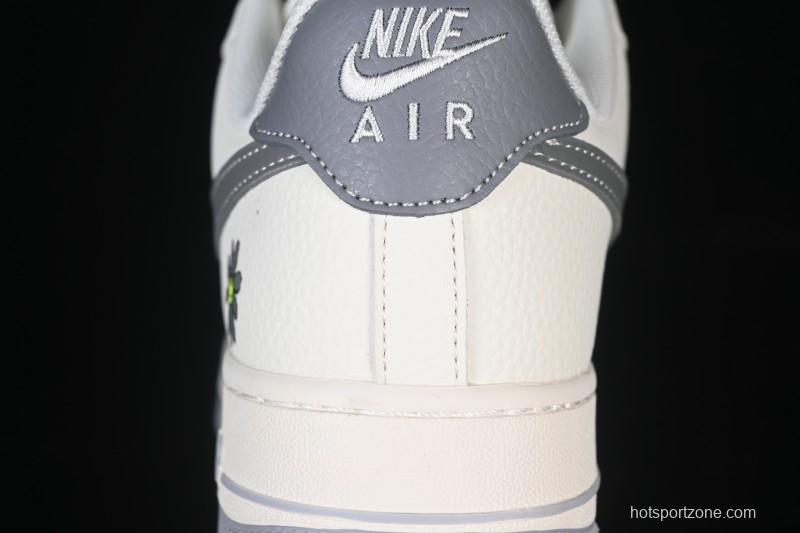 Nike Air Force 1 '07 Low Supreme Graffiti Beige Swoosh Casual Sneakers - QW5606-272
