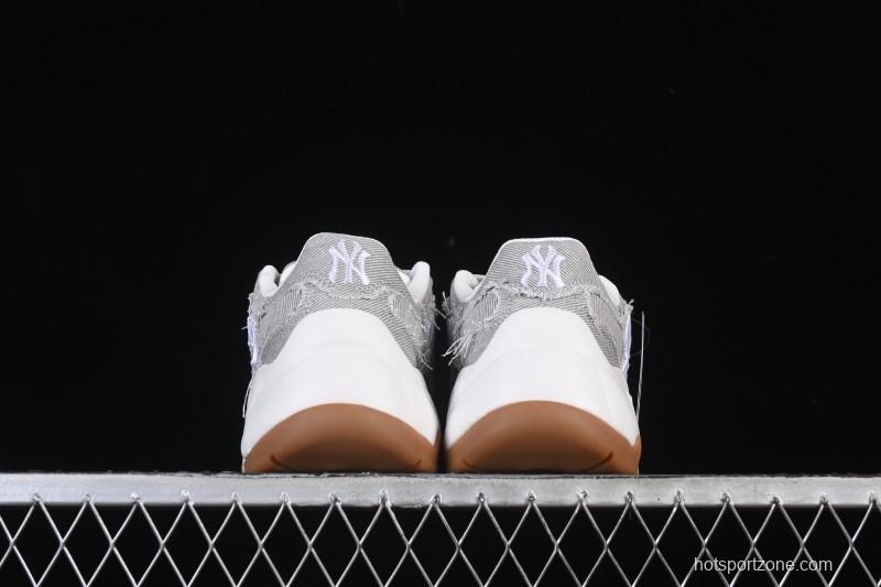 Adidas NY MLB Bigball Chunky Vintage Cursive Height-Increasing Platform Sneakers - 3ASHVT25N50GRL