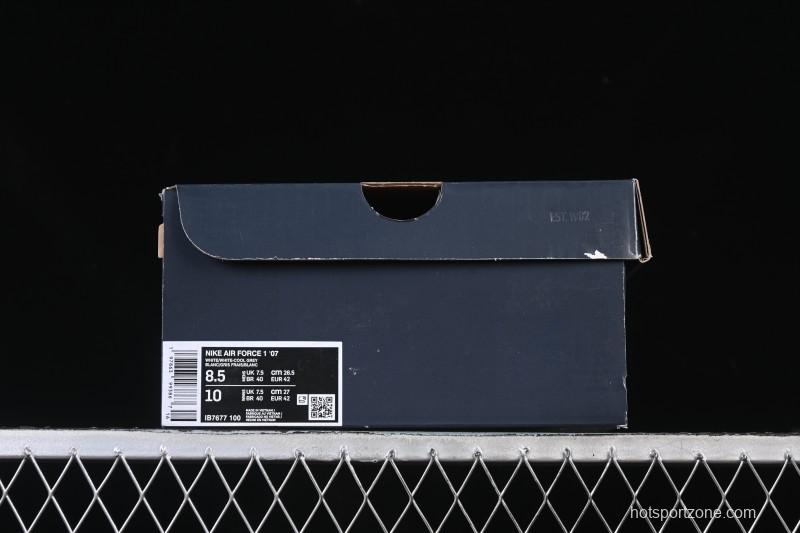 Nike Air Force 1'07 Low Casual Sneakers - IB7677-100