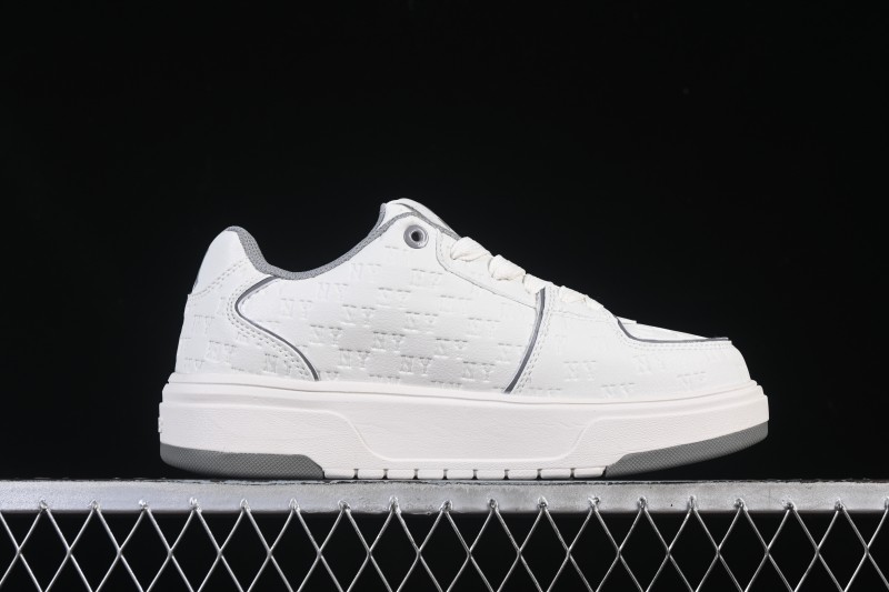 New York Yankees Bigball Chunky Embo Monogram Platform Sneakers - 3ASXE035N50GRS