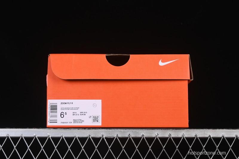 Nike Zoom Fly 6 Ultra-Bounce Lightweight Running Shoes - FN8454-104