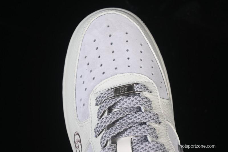 Nike Air Force 1'07 Low Gucci Collaboration White Light Brown Low-Top Casual Sneakers - YF9511-807