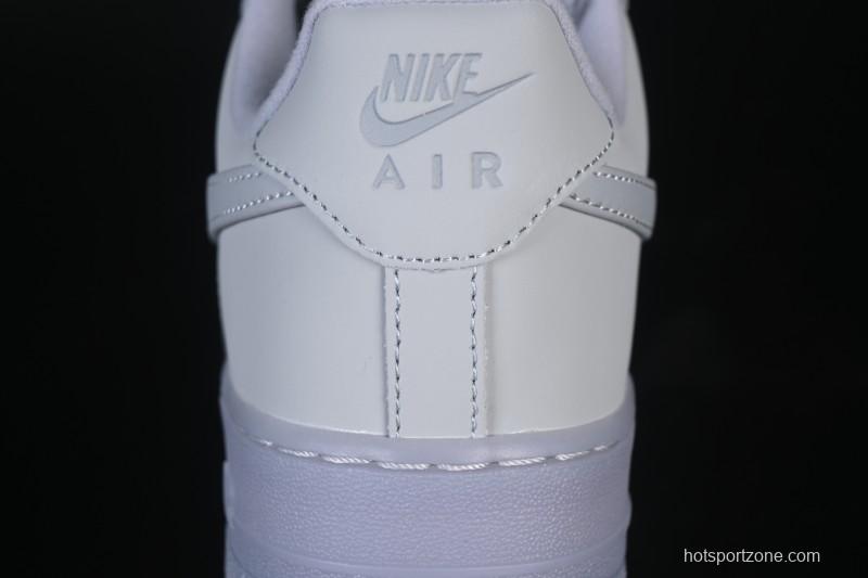 Nike Air Force 1'07 Low Casual Sneakers with Full-Length Air Cushion - CJ9179-002