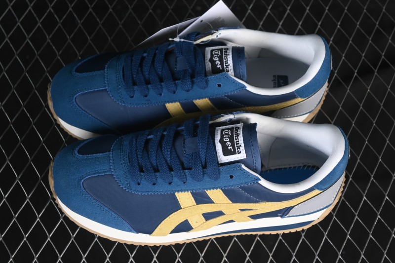 Onitsuka Tiger EDR 78 Low-Top Running Shoes with Comfort, Versatility, Slip-Resistance, and Durability - 1183C401-400