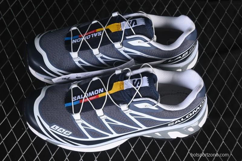 Salomon XT-6 High-Tech Outdoor Trail Running Shoes - 478640-26