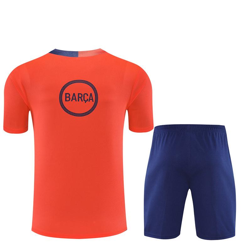 25/26 Barcelona Orange T90 Short Sleeve Jersey+Shorts