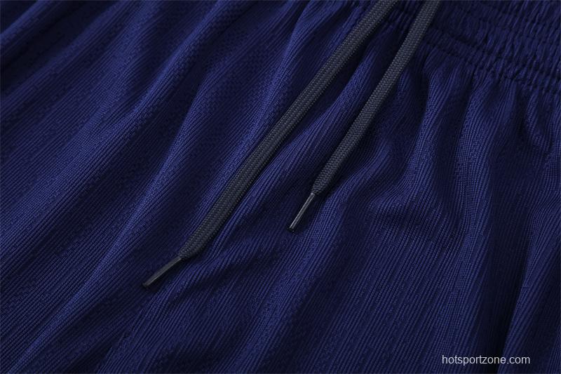 Player Version 25/26 Barcelona Orange T90 Half Zipper Jacket+Long Pants