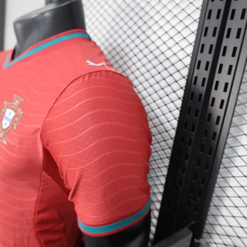 Player Version 2026 Portugal Home Jersey