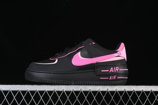 Nike Air Force 1 Shadow Low-Top Sneakers with Lightweight Cushioning - CI0919-006