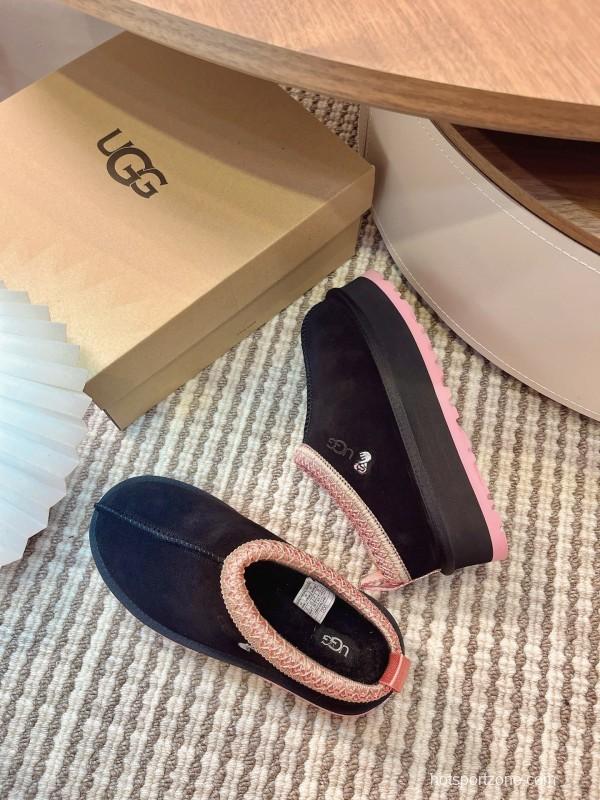UGG Tazz Platform Wool Slipper - MJ00230