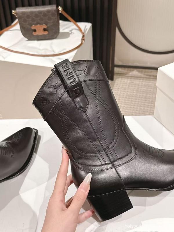 CELINE Fashion Boots 2025 SS Collection with Arch of Triumph Logo - LY00440