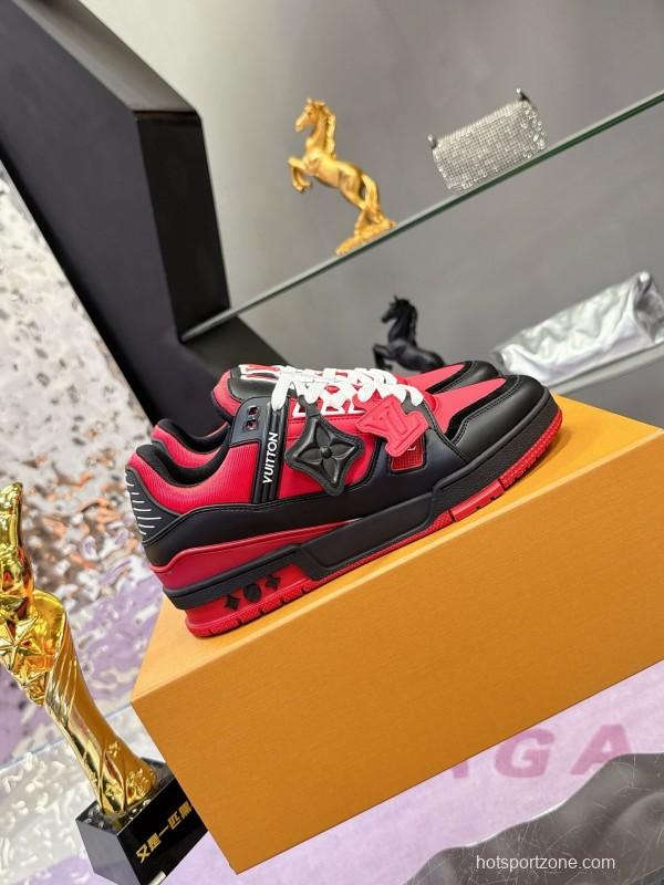 Louis Vuitton Trainer Series Casual Sneakers Skate Shoes - AS00400