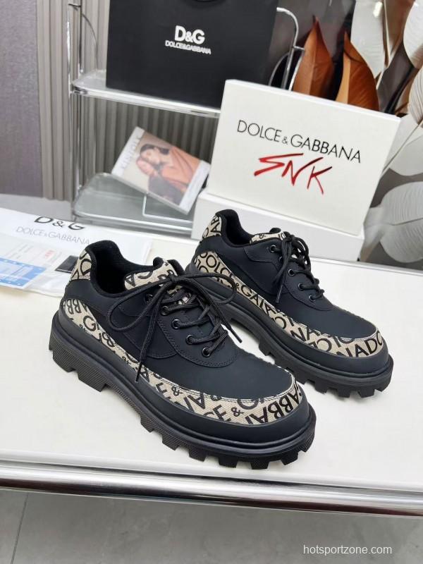 D&G Chunky Derby Casual Shoes - AS00340