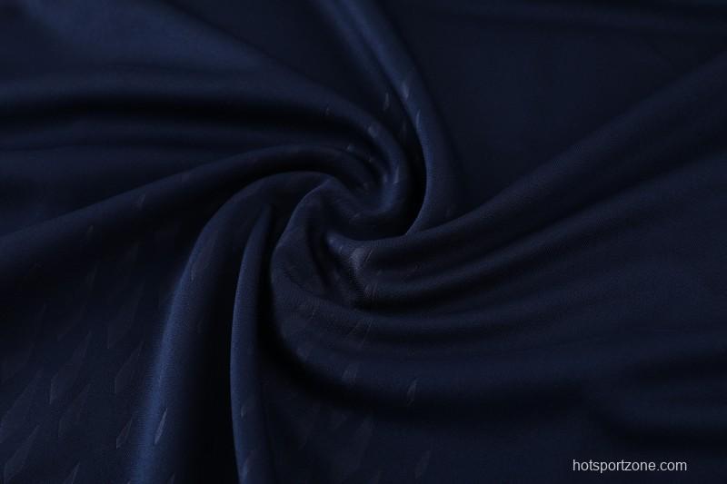 25/26 Ajax Navy Half Zipper Jacket+Long Pants