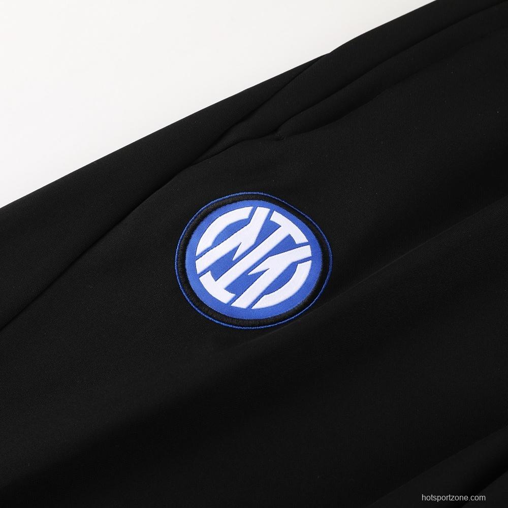 25/26 Inter Milan Sky Blue Half Zipper Jacket+Long Pants