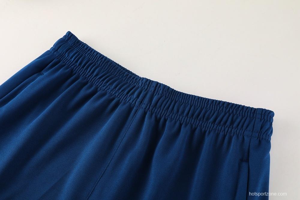 2025 Brazil Lake Green Short Sleeve+Soccer Shorts