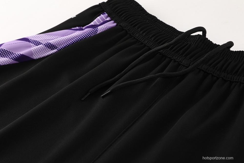 2025 Germany Purple Short Sleeve+Soccer Shorts