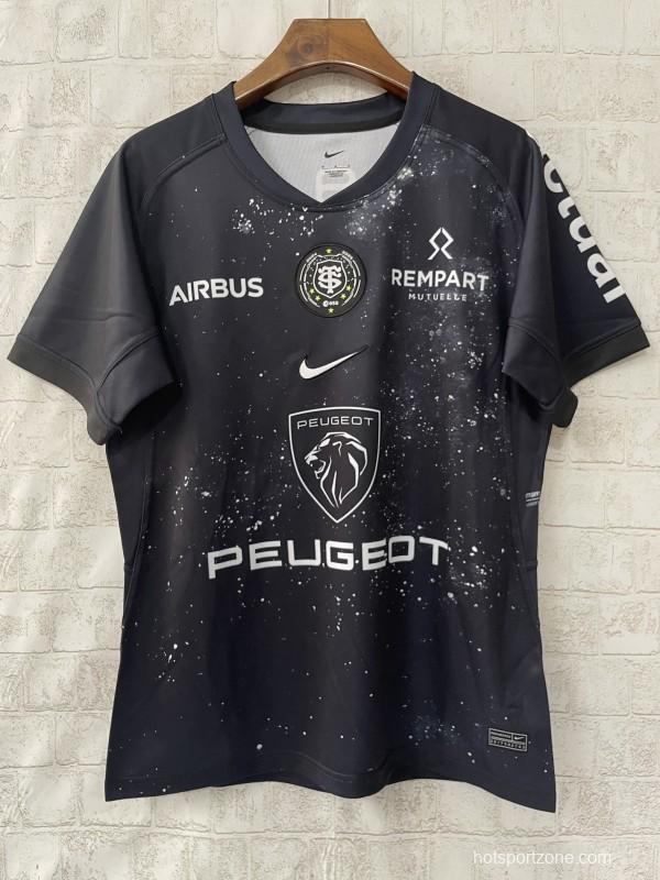 25/26 Toulouse Black with Galaxy Splatter Jersey