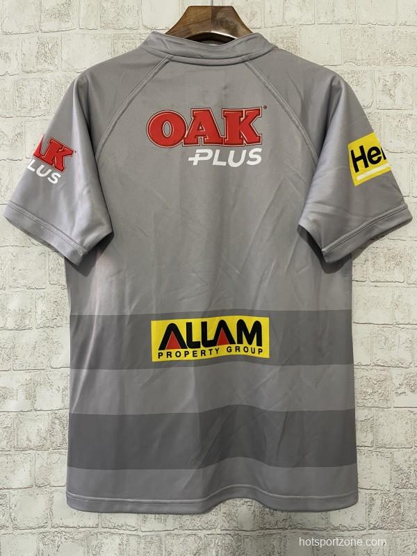 25/26 Hull FC Grey with Rainbow Hoops Heritage Jersey