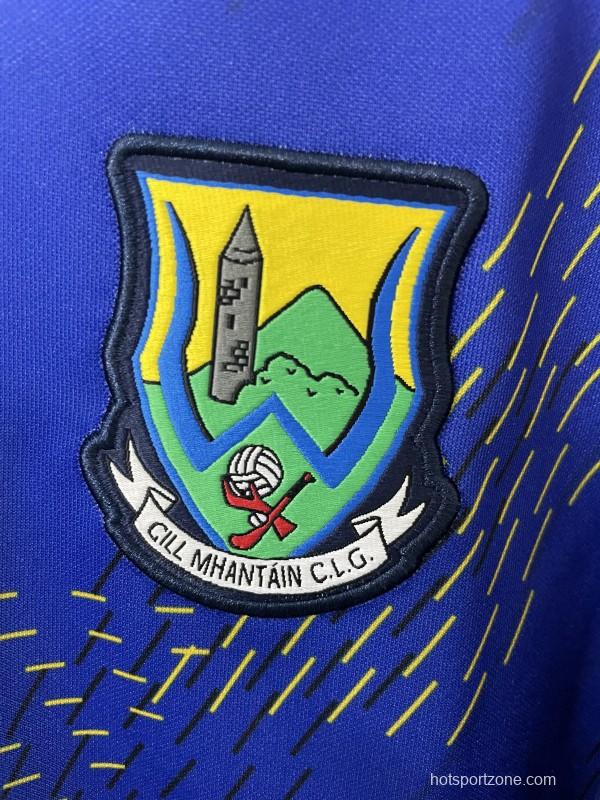 25/26 Wicklow GAA Blue with Gold Trim Jersey