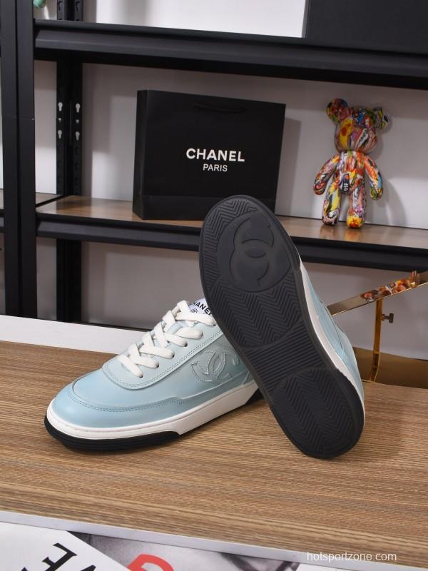 Chanel Classic Loafer with Gradient Logo and Platform Sole - KFY00350