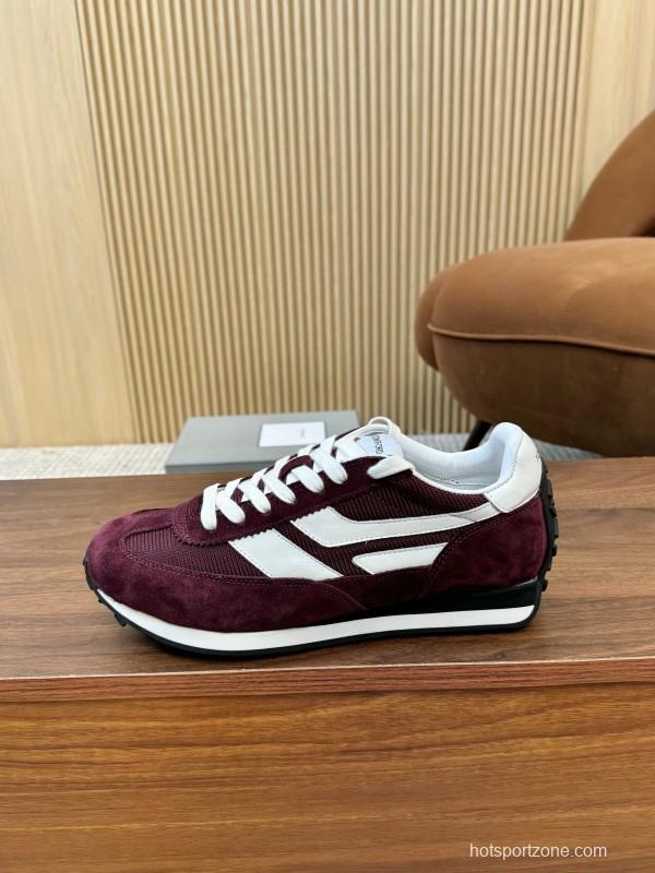 TOM FORD 2025 SS Fashion Casual Shoes with Classic Color Blocking and Imported Leather Insole - AS00350