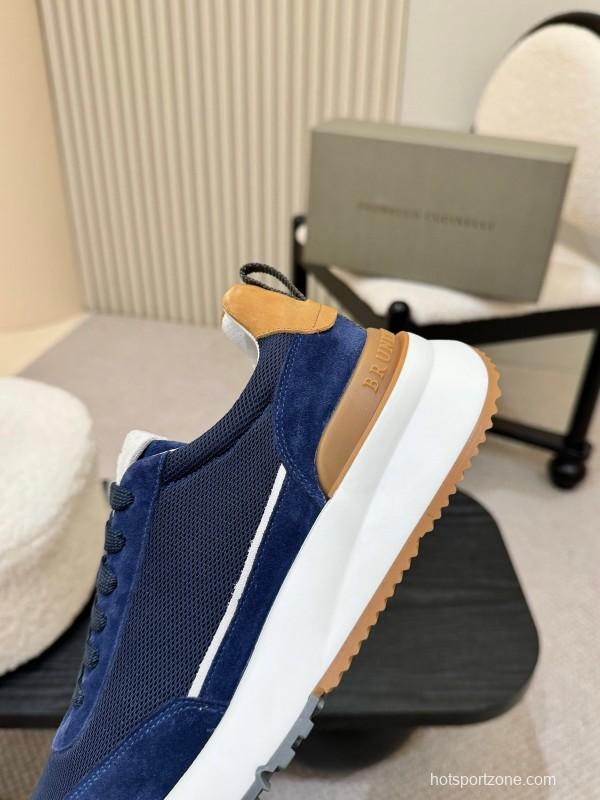 Brunello Cucinelli Casual Sneakers New Material Design - KFY00320