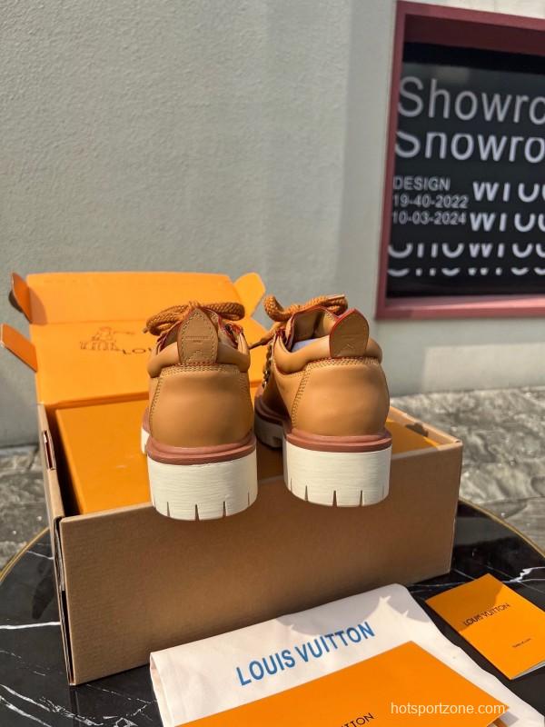 Louis Vuitton REMIX Lace-Up Derby Hiking Shoes - LY00340