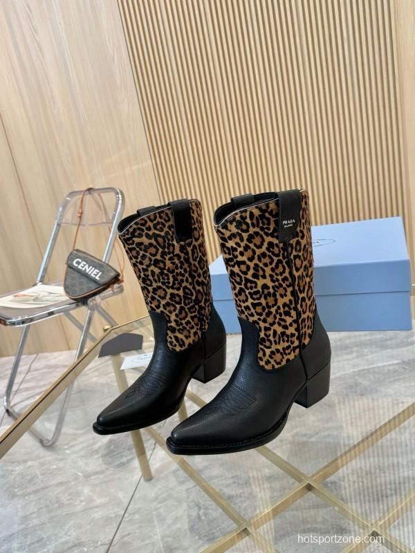 Prada Classic Pointed Toe Boots - LY00370/LY00440