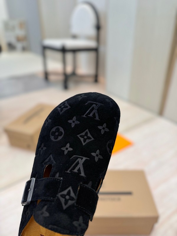 Louis Vuitton Louis Vuitton × BIRKENSTOCK Boston Soft Sole Mule Slippers - KFY00300