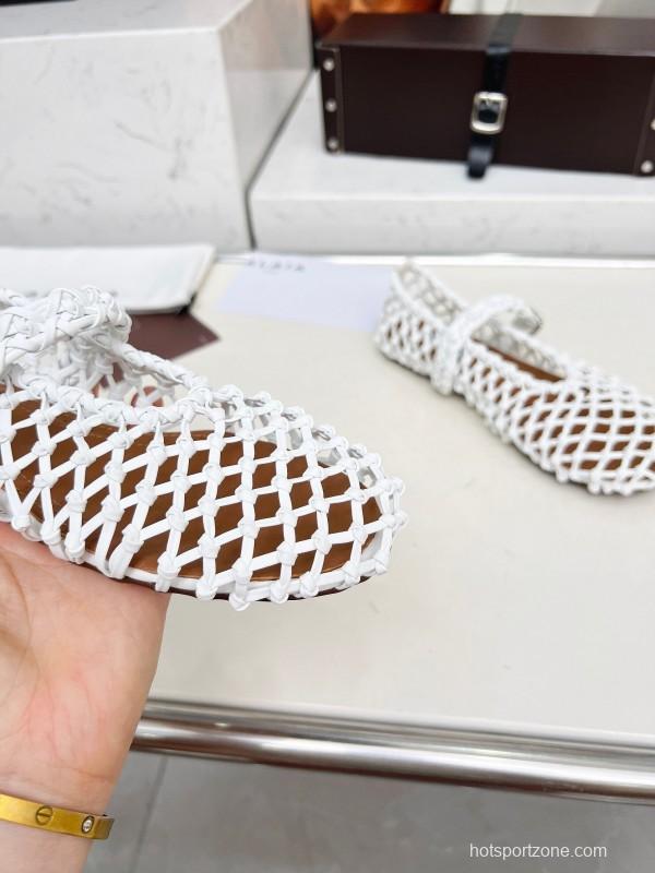 Alaia Handwoven Ballet Dance Shoes with 0.8CM Inner Height - LY00280