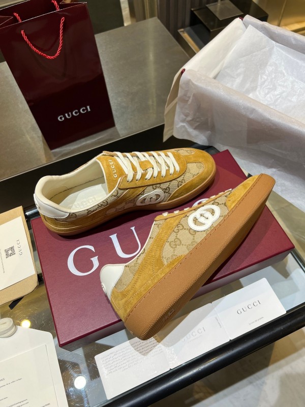 Gucci 2025 SS Couple Edition Trainer Shoes Retro Running Sneakers - AS00280