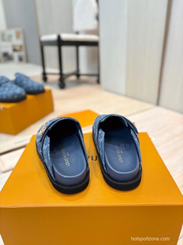 Louis Vuitton 2025 SS Monogram Sandals Couple Edition - KFY00280