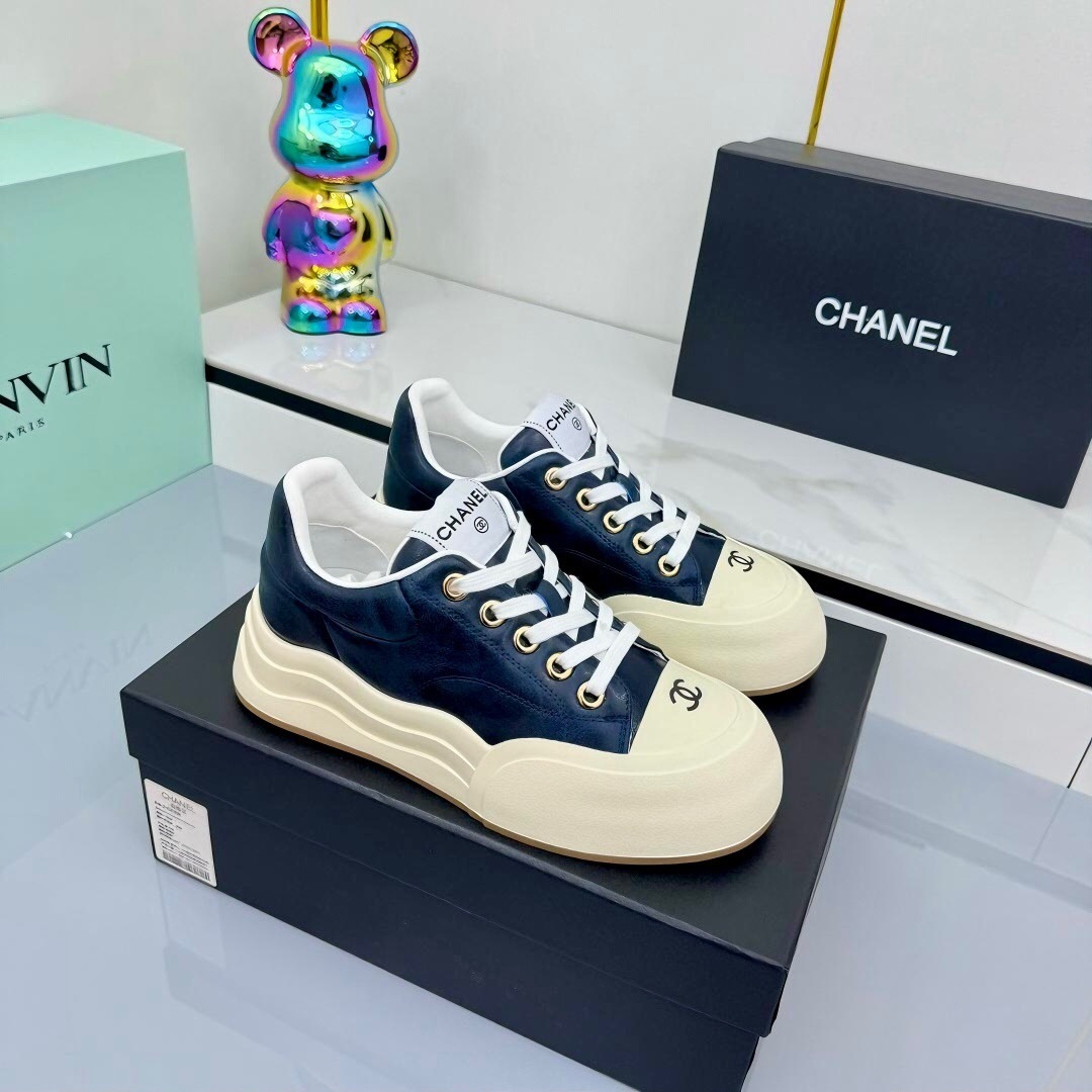 Chanel 2025 SS Panda Loafers Casual Sports Shoes - LY00310