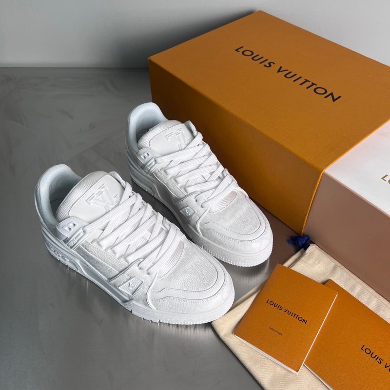 Louis Vuitton 2025 Spring Summer Collection Signature Logo Sneakers - YC