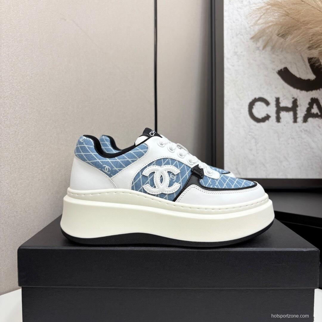 Chanel 2025 SS Panda Casual Sneakers - LY00340