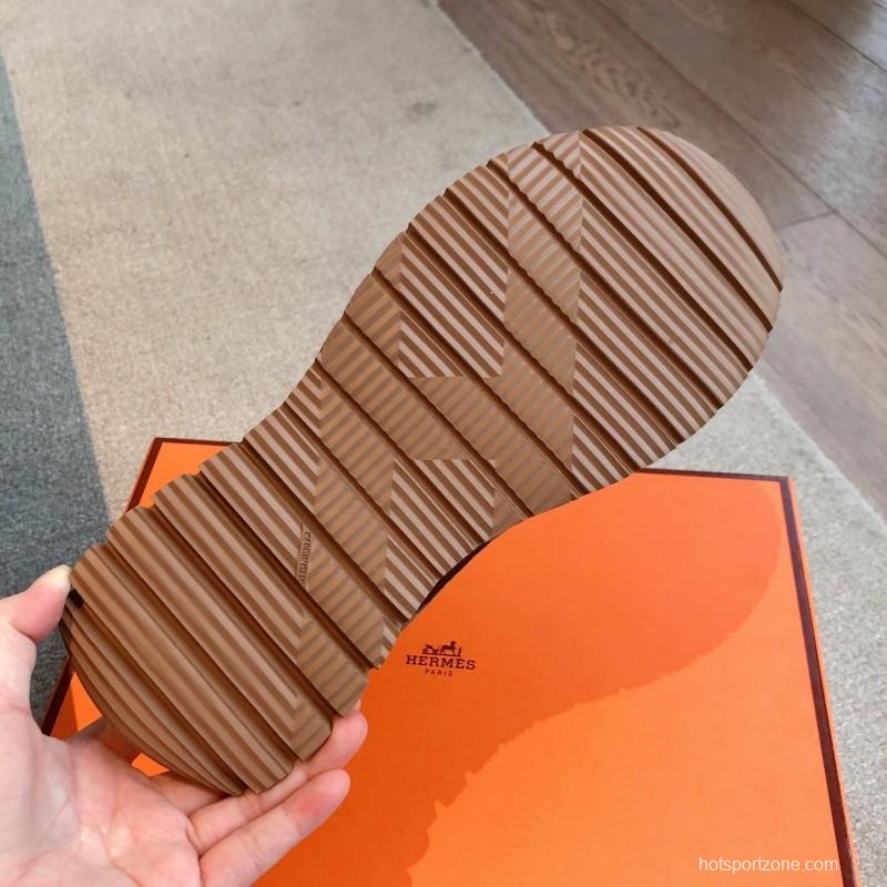 H Boot-Type Early Spring New Shoes with Classic Chelsea Style and British Color Blocking - AS00380