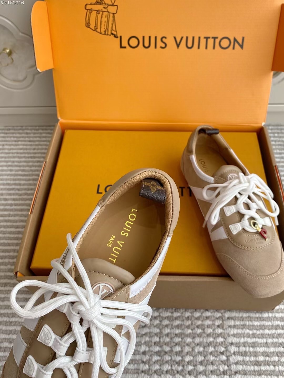 Louis Vuitton SNEAKERINA Ballet Sneakers with Chip - AS00350
