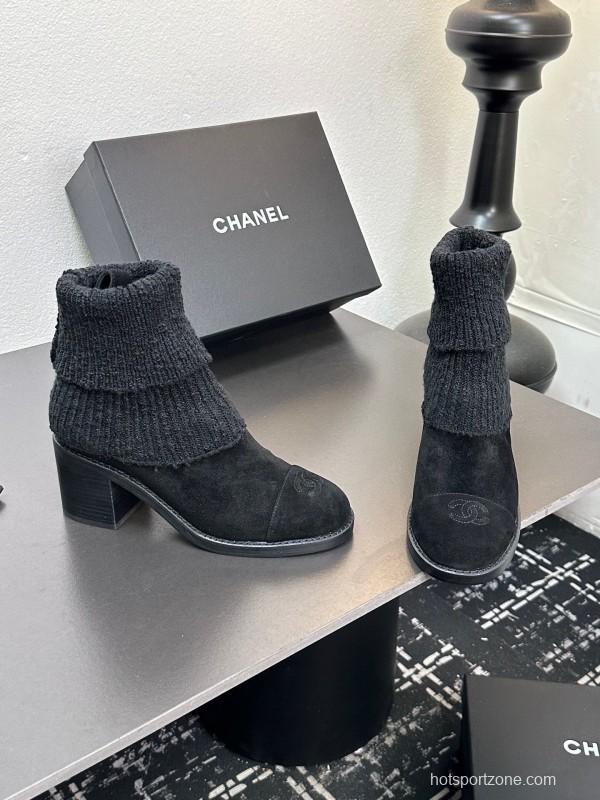 Chanel 2025/SS Short Boots Essential Autumn Winter Item - LY00260