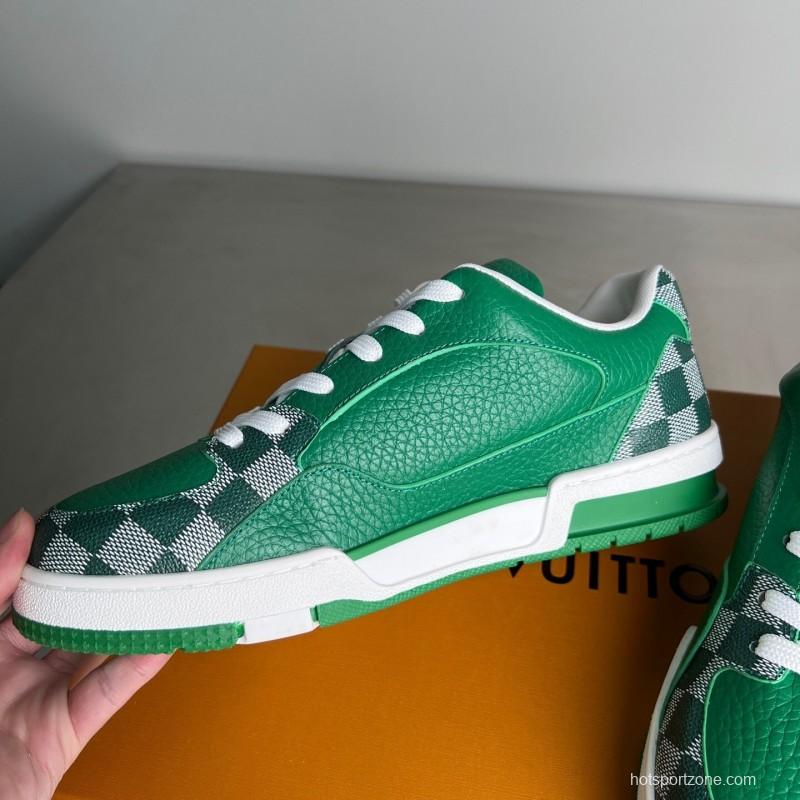 Louis Vuitton Signature Logo Casual Shoes with Imported Calfskin - YC